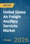 United States Air Freight Ancillary Services - Market Share Analysis, Industry Trends & Statistics, Growth Forecasts (2026-2031) - Product Thumbnail Image