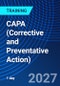 CAPA (Corrective and Preventative Action) (June 14, 2027) - Product Image
