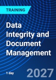 Data Integrity and Document Management (ONLINE EVENT: June 21, 2027)- Product Image