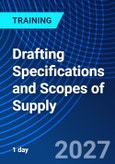 Drafting Specifications and Scopes of Supply (ONLINE EVENT: September 30, 2027)- Product Image