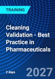 Cleaning Validation - Best Practice in Pharmaceuticals (ONLINE EVENT: June 22-23, 2027)- Product Image