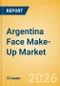 Argentina Face Make-Up (Make-Up) Market Size, Growth and Forecast Analytics, 2024-2029 - Product Image