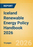 Iceland Renewable Energy Policy Handbook 2026- Product Image