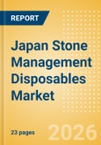 Japan Stone Management Disposables Market Outlook to 2033 - Stone Baskets, Balloon Dilators, Urological Guidewires and Others- Product Image