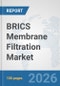 BRICS Membrane Filtration Market: Prospects, Trends Analysis, Market Size and Forecasts up to 2032 - Product Image