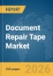 Document Repair Tape Market Global Report 2026 - Product Thumbnail Image