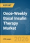 Once-Weekly Basal Insulin Therapy Market Global Report 2026 - Product Thumbnail Image