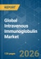 Global Intravenous Immunoglobulin - Market Share Analysis, Industry Trends & Statistics, Growth Forecasts (2026-2031) - Product Thumbnail Image