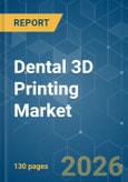 Dental 3D Printing - Market Share Analysis, Industry Trends & Statistics, Growth Forecasts (2026-2031)- Product Image