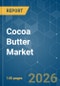 Cocoa Butter - Market Share Analysis, Industry Trends & Statistics, Growth Forecasts (2026-2031) - Product Thumbnail Image