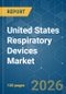 United States Respiratory Devices - Market Share Analysis, Industry Trends & Statistics, Growth Forecasts (2026-2031) - Product Thumbnail Image