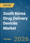 South Korea Drug Delivery Devices - Market Share Analysis, Industry Trends & Statistics, Growth Forecasts (2026-2031) - Product Image