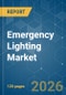 Emergency Lighting - Market Share Analysis, Industry Trends & Statistics, Growth Forecasts (2026-2031) - Product Thumbnail Image