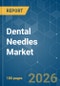 Dental Needles - Market Share Analysis, Industry Trends & Statistics, Growth Forecasts (2026-2031) - Product Thumbnail Image
