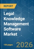 Legal Knowledge Management Software - Market Share Analysis, Industry Trends & Statistics, Growth Forecasts (2026-2031)- Product Image