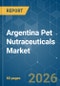 Argentina Pet Nutraceuticals - Market Share Analysis, Industry Trends & Statistics, Growth Forecasts (2026-2031) - Product Thumbnail Image