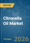 Citronella Oil - Market Share Analysis, Industry Trends & Statistics, Growth Forecasts (2026-2031) - Product Thumbnail Image
