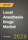 Local Anesthesia Drugs Market Outlook 2026-2034: Market Share, and Growth Analysis by Drug Type, Mode, Application, End User- Product Image