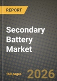 Secondary Battery Market Outlook 2026-2034: Market Share, and Growth Analysis- Product Image