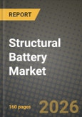 Structural Battery Market Outlook 2026-2034: Market Share, and Growth Analysis- Product Image