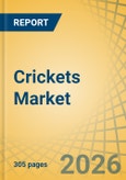 Crickets Market Size, Share, Forecast, & Trends Analysis - Global Forecast to 2036- Product Image