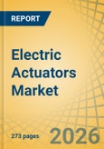 Electric Actuators Market Size, Share & Trends Analysis, - Global Opportunity Analysis & Forecast (2026-2036)- Product Image
