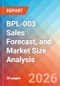 BPL-003 Sales Forecast, and Market Size Analysis - 2034 - Product Image