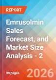 Emrusolmin Sales Forecast, and Market Size Analysis - 2- Product Image