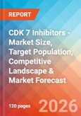 CDK 7 Inhibitors - Market Size, Target Population, Competitive Landscape & Market Forecast - 2036- Product Image