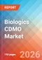 Biologics CDMO - Market Insights, Competitive Landscape, and Market Forecast - 2034 - Product Thumbnail Image