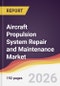 Aircraft Propulsion System Repair and Maintenance Market Report: Trends, Forecast and Competitive Analysis to 2035 - Product Thumbnail Image