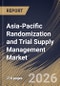 Asia-Pacific Randomization and Trial Supply Management Market Size, Share & Industry Analysis Report by Delivery Mode, End-use, Country Outlook and Forecast, 2026-2033 - Product Image