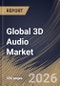 Global 3D Audio Market Size, Share & Industry Analysis Report by Component, Application, Regional Outlook and Forecast, 2025-2032 - Product Thumbnail Image