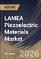 LAMEA Piezoelectric Materials Market Size, Share & Industry Analysis Report by End-use, Application, Material Type, Country and Growth Forecast, 2025-2032 - Product Thumbnail Image