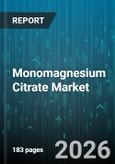 Monomagnesium Citrate Market - Global Forecast 2026-2032- Product Image