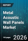 Metal Acoustic Wall Panels Market - Global Forecast 2026-2032- Product Image