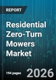 Residential Zero-Turn Mowers Market - Global Forecast 2026-2032- Product Image