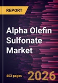 Alpha Olefin Sulfonate Market Size and Forecast (2021 - 2034), Global and Regional Share, Trend, and Growth Opportunity Analysis- Product Image