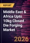 Middle East & Africa Upto 10kg Closed Die Forging Market Size and Forecast (2021 - 2031), Regional Share, Trend, and Growth Opportunity Analysis - Product Image