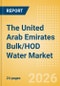 The United Arab Emirates (UAE) Bulk/HOD Water (Soft drinks) Market Size, Growth and Forecast Analytics, 2024-2029 - Product Thumbnail Image
