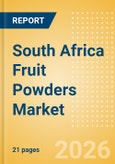 South Africa Fruit Powders (Soft drinks) Market Size, Growth and Forecast Analytics, 2024-2029- Product Image