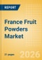 France Fruit Powders (Soft drinks) Market Size, Growth and Forecast Analytics, 2024-2029 - Product Thumbnail Image