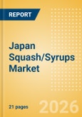Japan Squash/Syrups (Soft drinks) Market Size, Growth and Forecast Analytics, 2024-2029- Product Image