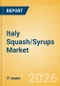 Italy Squash/Syrups (Soft drinks) Market Size, Growth and Forecast Analytics, 2024-2029 - Product Thumbnail Image