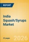 India Squash/Syrups (Soft drinks) Market Size, Growth and Forecast Analytics, 2024-2029 - Product Thumbnail Image