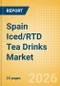 Spain Iced/RTD Tea Drinks (Soft drinks) Market Size, Growth and Forecast Analytics, 2024-2029 - Product Thumbnail Image