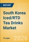 South Korea Iced/RTD Tea Drinks (Soft drinks) Market Size, Growth and Forecast Analytics, 2024-2029 - Product Thumbnail Image