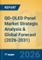 QD-OLED Panel Market Strategic Analysis & Global Forecast (2026-2031) - Product Thumbnail Image