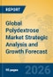 Global Polydextrose Market Strategic Analysis and Growth Forecast - Product Thumbnail Image