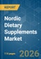 Nordic Dietary Supplements - Market Share Analysis, Industry Trends & Statistics, Growth Forecasts (2026-2031) - Product Thumbnail Image